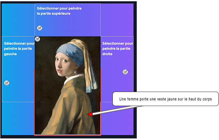 Outpainting d'une image en IA